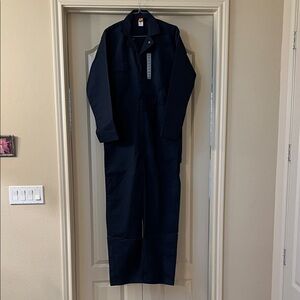 Big Ben Navy Blue Long Sleeve Coveralls NWT